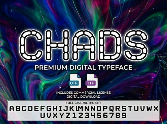 Chads: The Bold Digital Typeface for Commanding Attention
