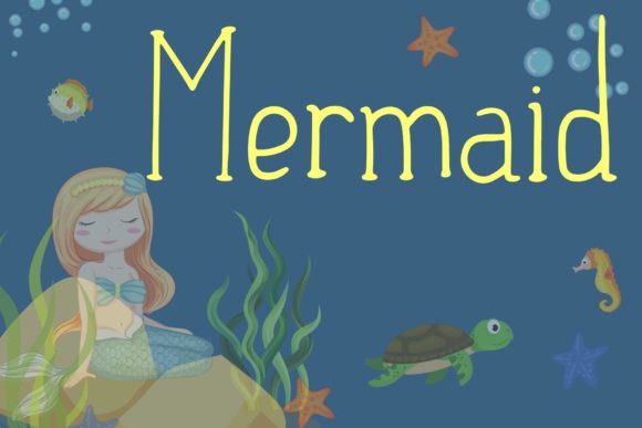 Mermaid Font: A Playful Typeface for Creative Projects