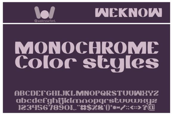 Monochrome: A Display Font That Commands Attention