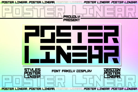 Poster Linear: A Modern Sans Serif for Bold Visual Statements