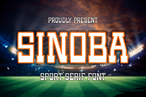 Sinoba: The Bold Typeface That Commands Attention in Sports and Branding