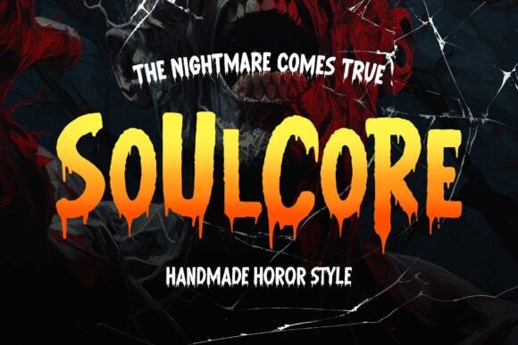 Soulcore: A Typeface Forged in Shadow and Suspense