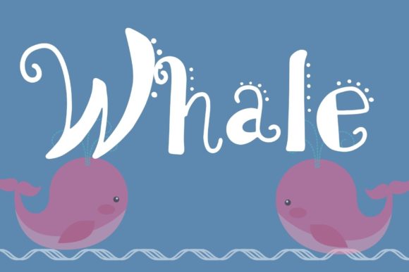 Whale: The Playful Display Font That Makes Brands Smile