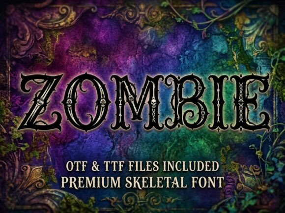Zombie: A Typeface That Bites Back